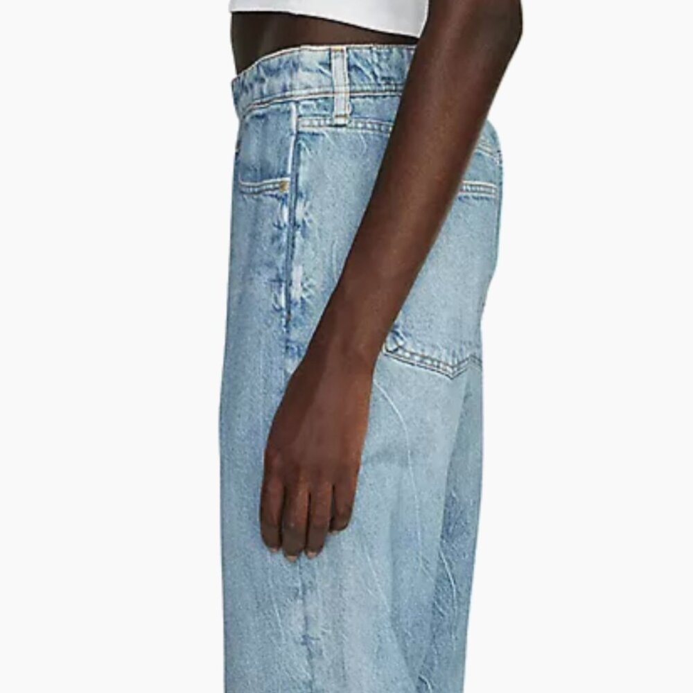 rag & bone Light Blue Denim Jogger Pants - Picture 8 of 9